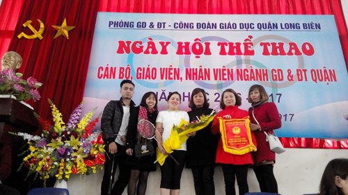 Trường Mầm Non Sơn Ca tham gia ngày hội Văn hóa - Thể thao quận Long Biên